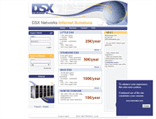 Tablet Screenshot of dsx-networks.com